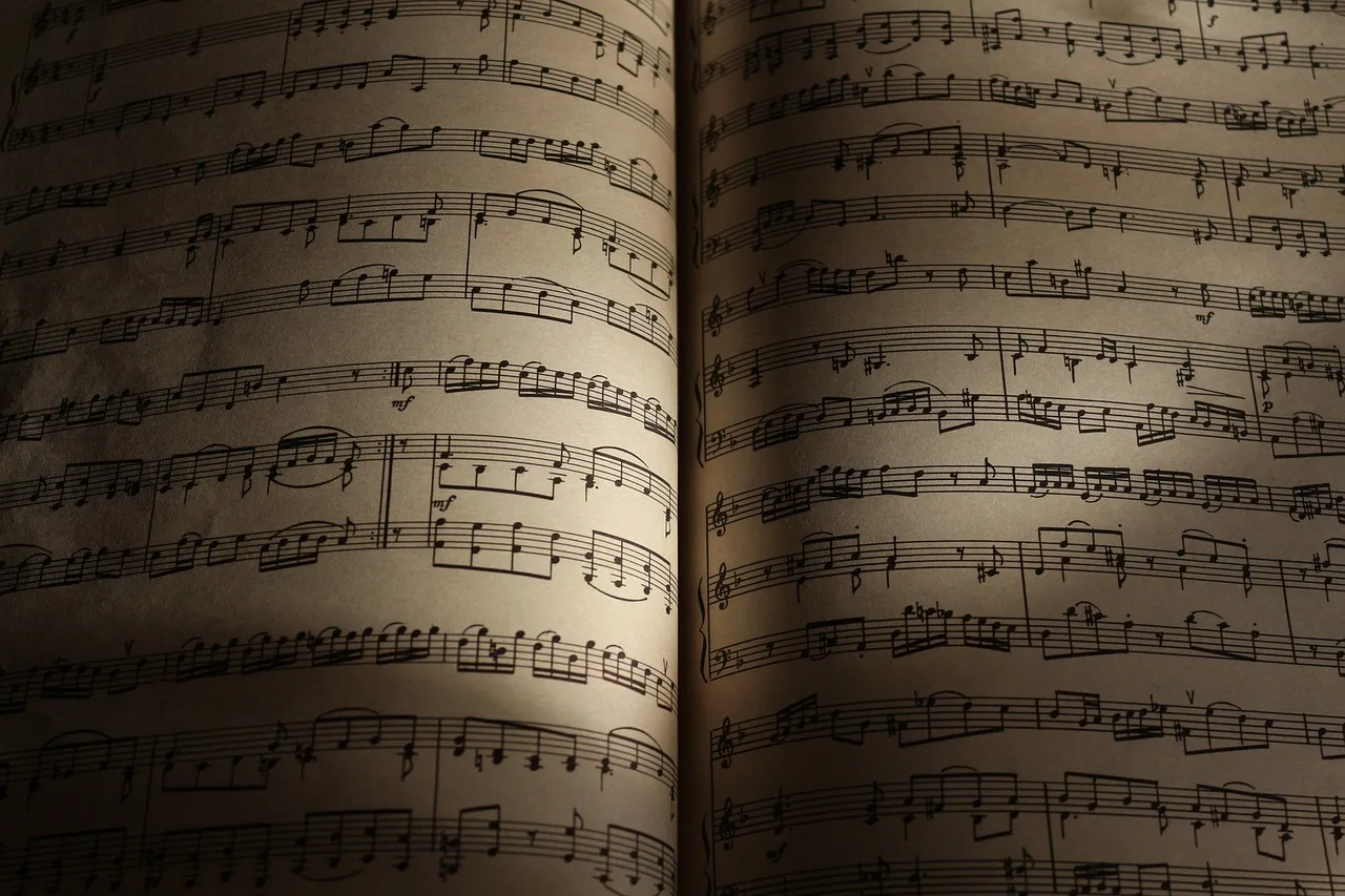 notes, sheet music, music book, book, music, art, paper, old, grunge, style, shadow, partial shade, glimpses, close up, sheet music, sheet music, sheet music, music, music, music, music, music. Historical September birthdays: the record behind each date