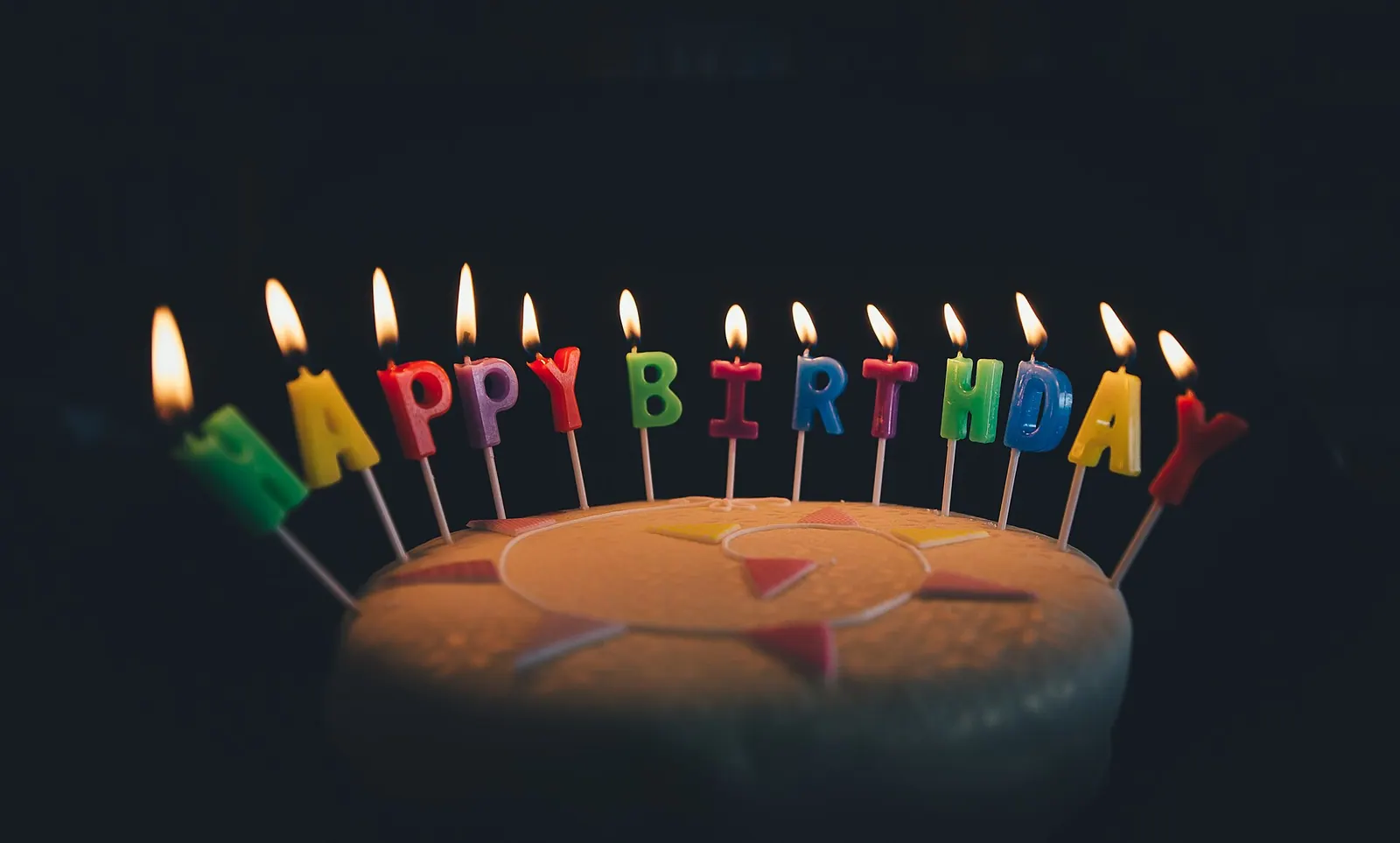 Birthday Cake with Candles (Unsplash M20ylqCzSZw). How to verify a celebrity's birth date when two sources disagree